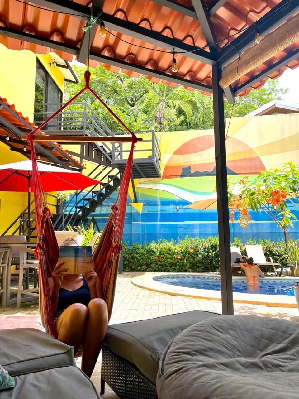 Tamarindo Backpackers Pansiyon Dış mekan fotoğraf